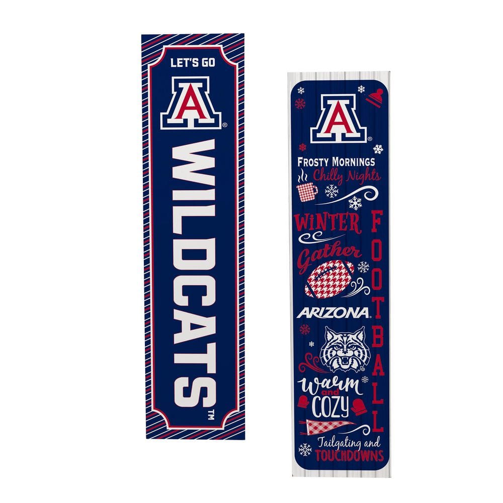 47 in. Double Sided Leaner Porch Sign, University of Arizona, Winter Seasonal price history on PriceWatchPro