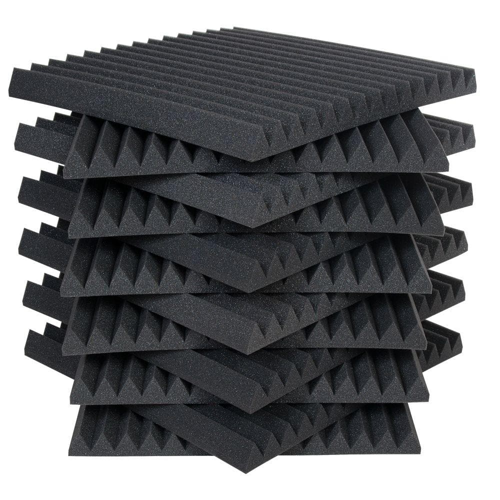 Acoustic Foam Panels (1x1 Ft) Studio Sound Absorbing Soundproofing 2 inch  Wedge