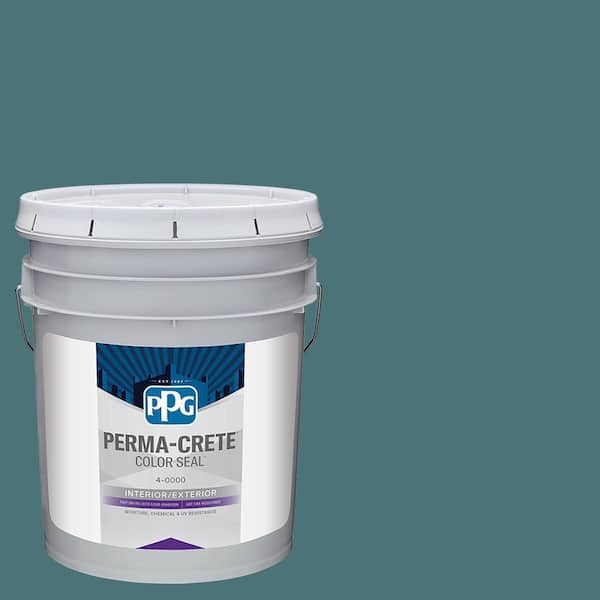 Perma-Crete Color Seal 5 gal. PPG1148-6 Vining Ivy Satin Interior/Exterior Concrete Stain