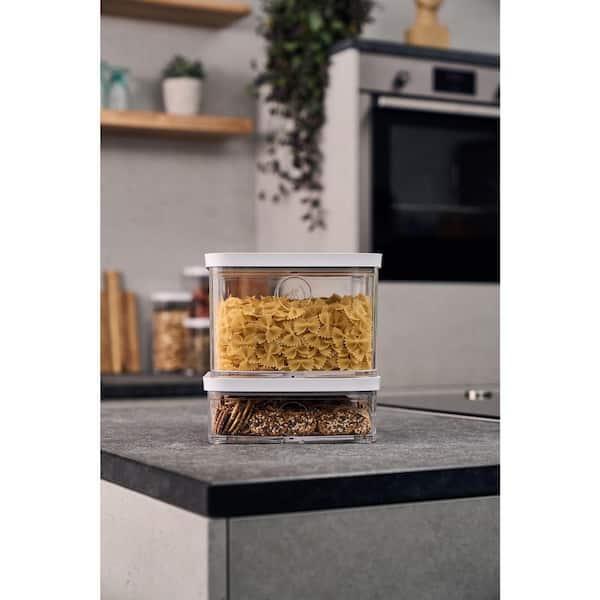 Fresh and Save Cube Box, Food Storage Containers Pantry Set, 2-Piece, Large Tall Cube, 2L Containers, 4.2 qt.