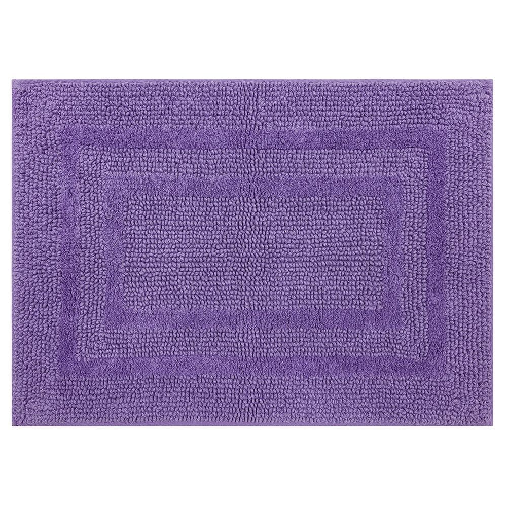 Fiesta Grape Cotton Reversible 24" x 17" Bath Mat