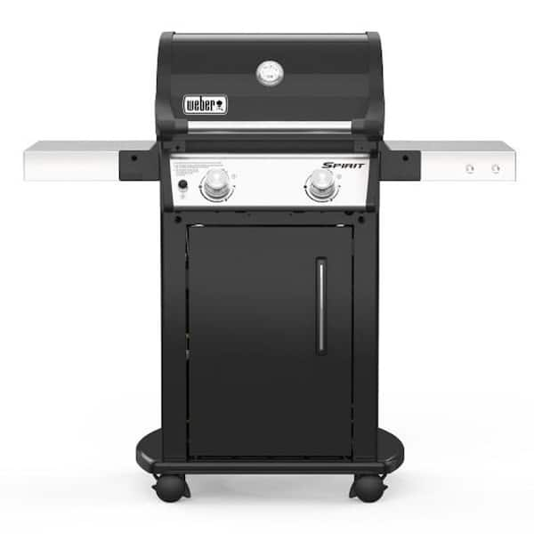 Weber Spirit E 215 2 Burner Liquid Propane Gas Grill in Black 46112001 The Home Depot