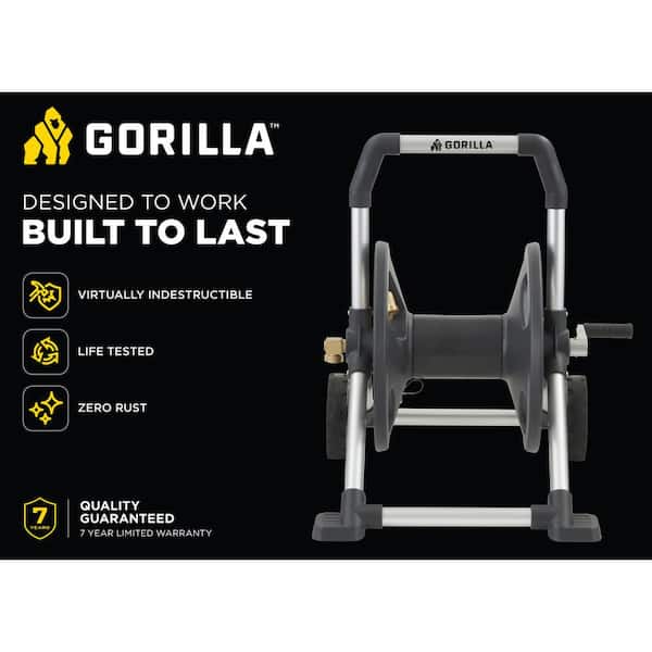 Reviews for Gorilla 175 ft. Aluminum Zero Rust Mobile Hose Reel