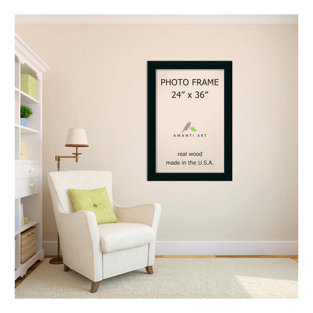 Corvino Black Solid Wood Wall Picture Frame