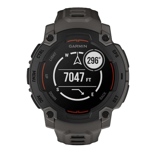 Garmin Instinct E 45 mm GPS Smartwatch with Silicone Band