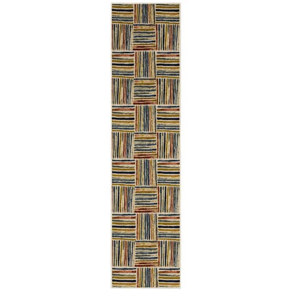 Mohawk Home Tormes Multi 2 ft. x 8 ft. Runner Rug