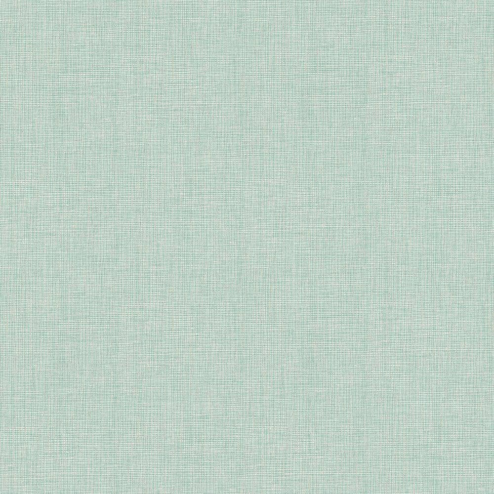 Absolutely Chic Metallic Light Turquoise Hessian Effect Textured Vinyl Non-