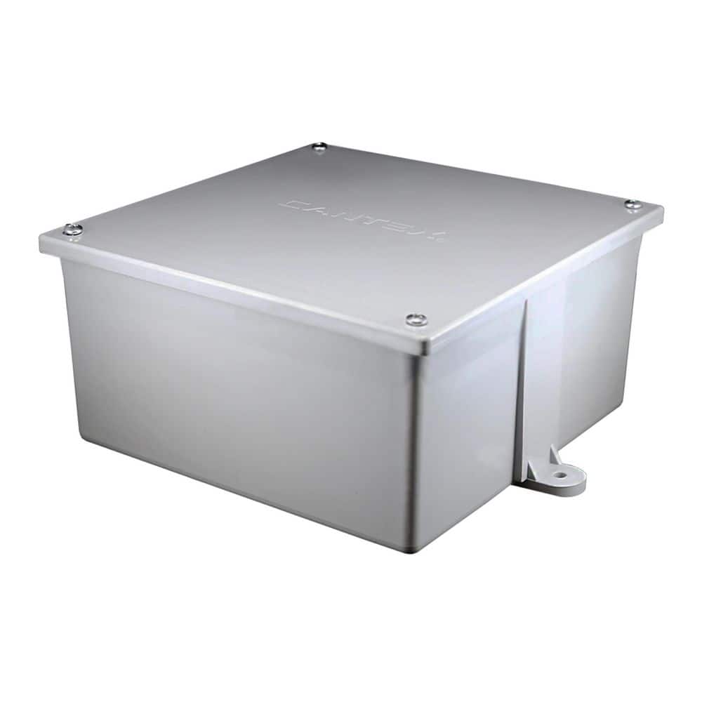 DOOM OF DIMENSIONS　8BOX Cantex 8 in. x 8 in. x 4 in. Junction Box R5133712 - The