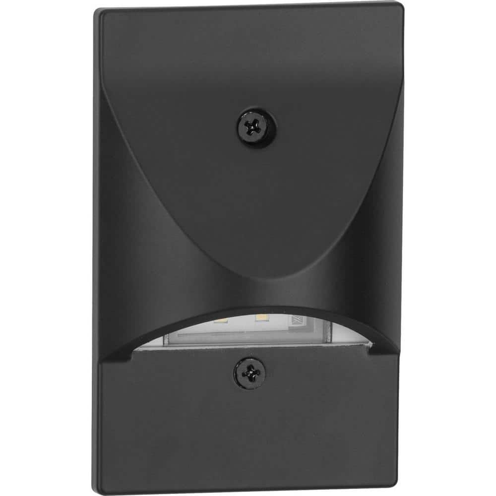 Black Aluminum Dimmable LED Step Light