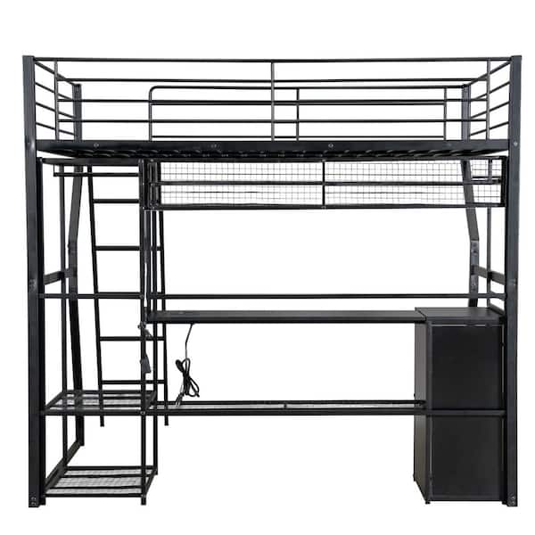 「Endless Party Loft 10th Anniversary」 Mobile Multi-Layer Storage End Table with Lockable Wheels