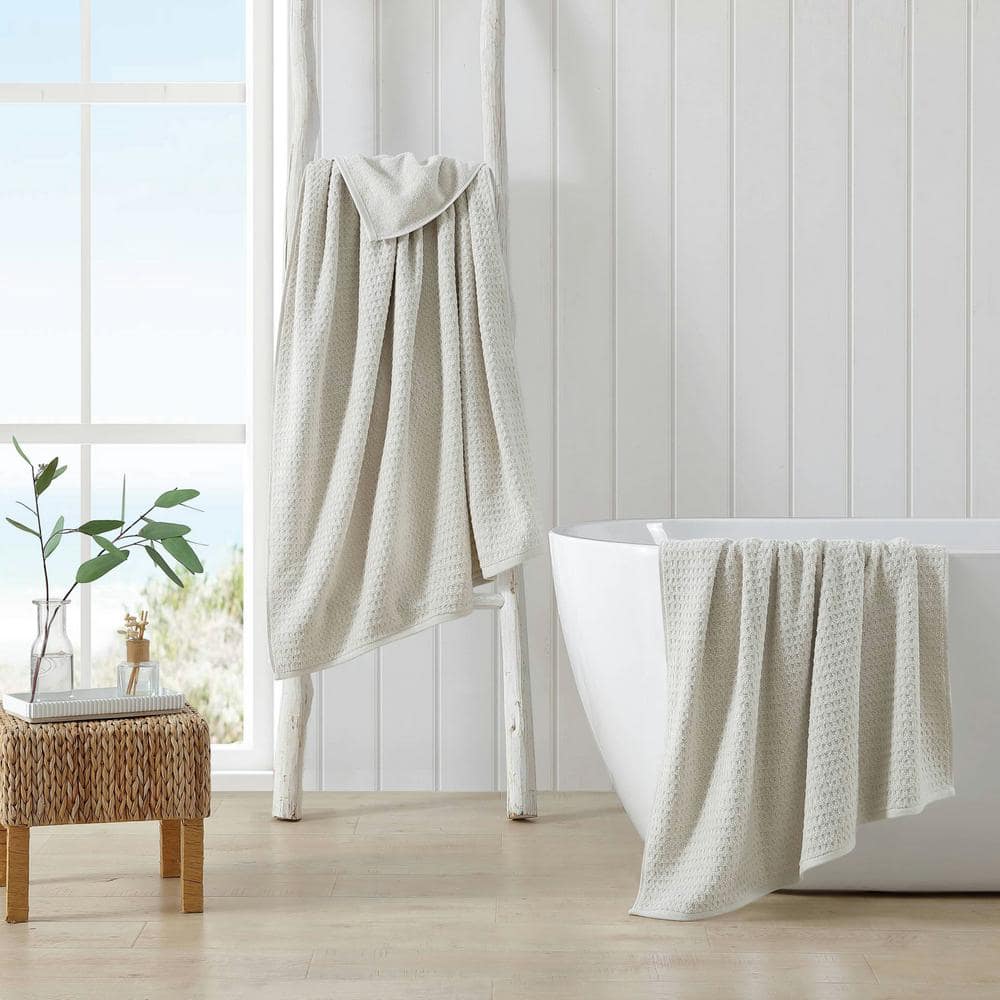 Oversized Navy Blue Cotton Bath Sheet Set
