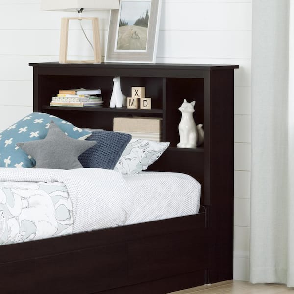 South Shore Vito Chocolate Twin Kids Headboard