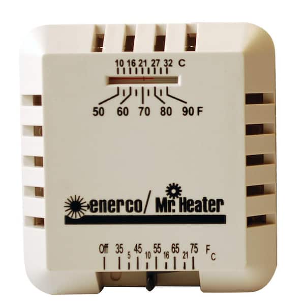 Mr. Heater 24 Volt Analog Thermostat in Tan