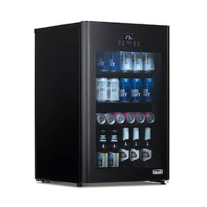 Beverage Froster 22 in. 125 (12 oz.) Can Freestanding Cooler Beverage Fridge Chills Down to 23° w/ Party and Turbo Mode