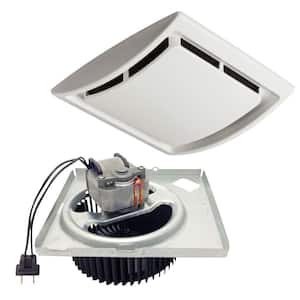 QuicKit 60 CFM 2.5 Sones 10-Minute Bathroom Exhaust Fan Upgrade Kit