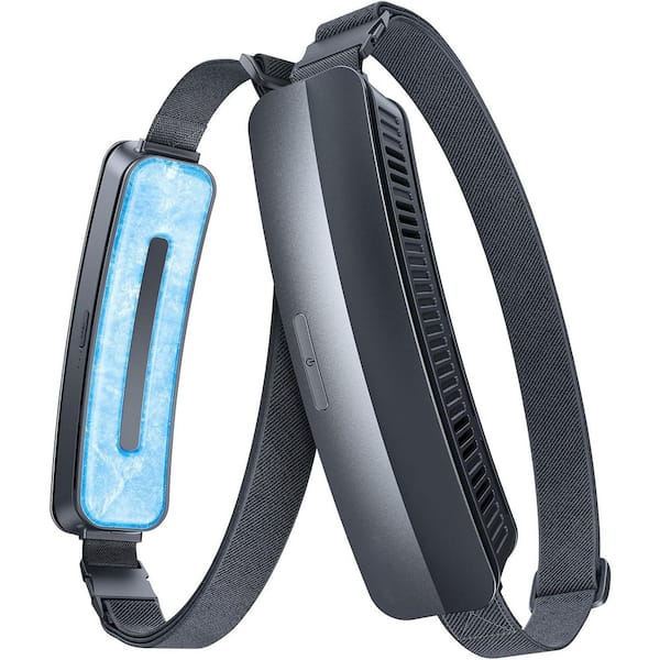 2,000 BTU Ultra-Light Wearable Belt Fan with 360° Full-Body Cooling, 26 ft/s Strong Wind, Adjustable Anti-Slip Belt