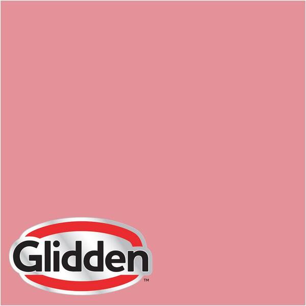 Glidden Premium 5 gal. #HDGR33U Polka Dot Pink Flat Interior Paint with Primer