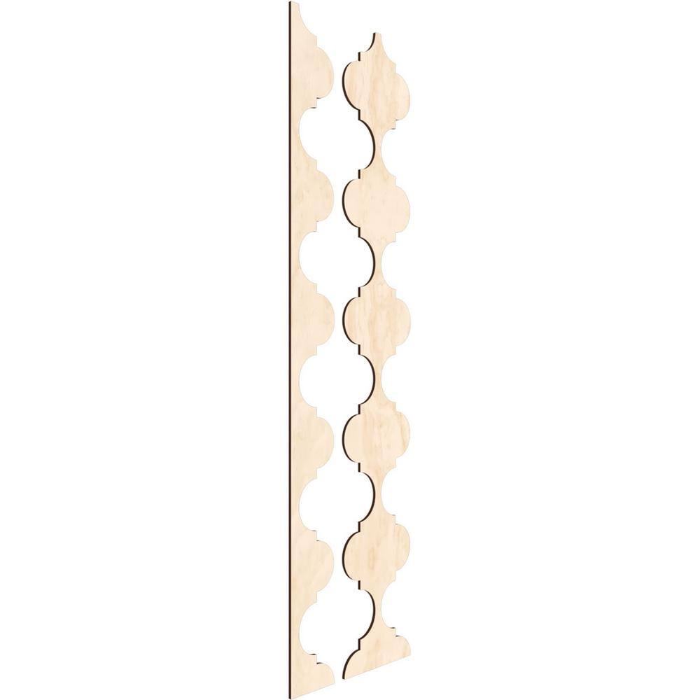Marrakesh Birch Wood Decorative Slat Wall Panel Kit