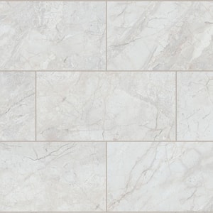 Blauser Marble 22 MIL x 18.5 in. W x 37 in. L Click Lock Waterproof Vinyl Tile Flooring (19.1 sq. ft./Case)