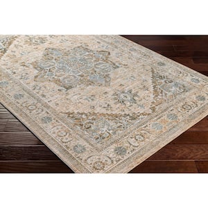 Madison Olive Traditional 3 ft. x 4 ft. Indoor Area Rug