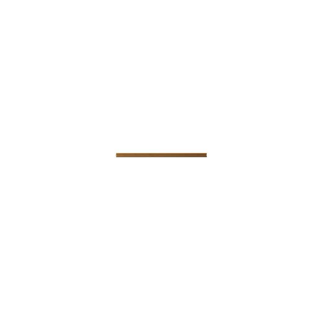 Aberdeen Recessed 96 in. W x 0.75 in. H x 0.75 in. D in Caramel Inside Corn