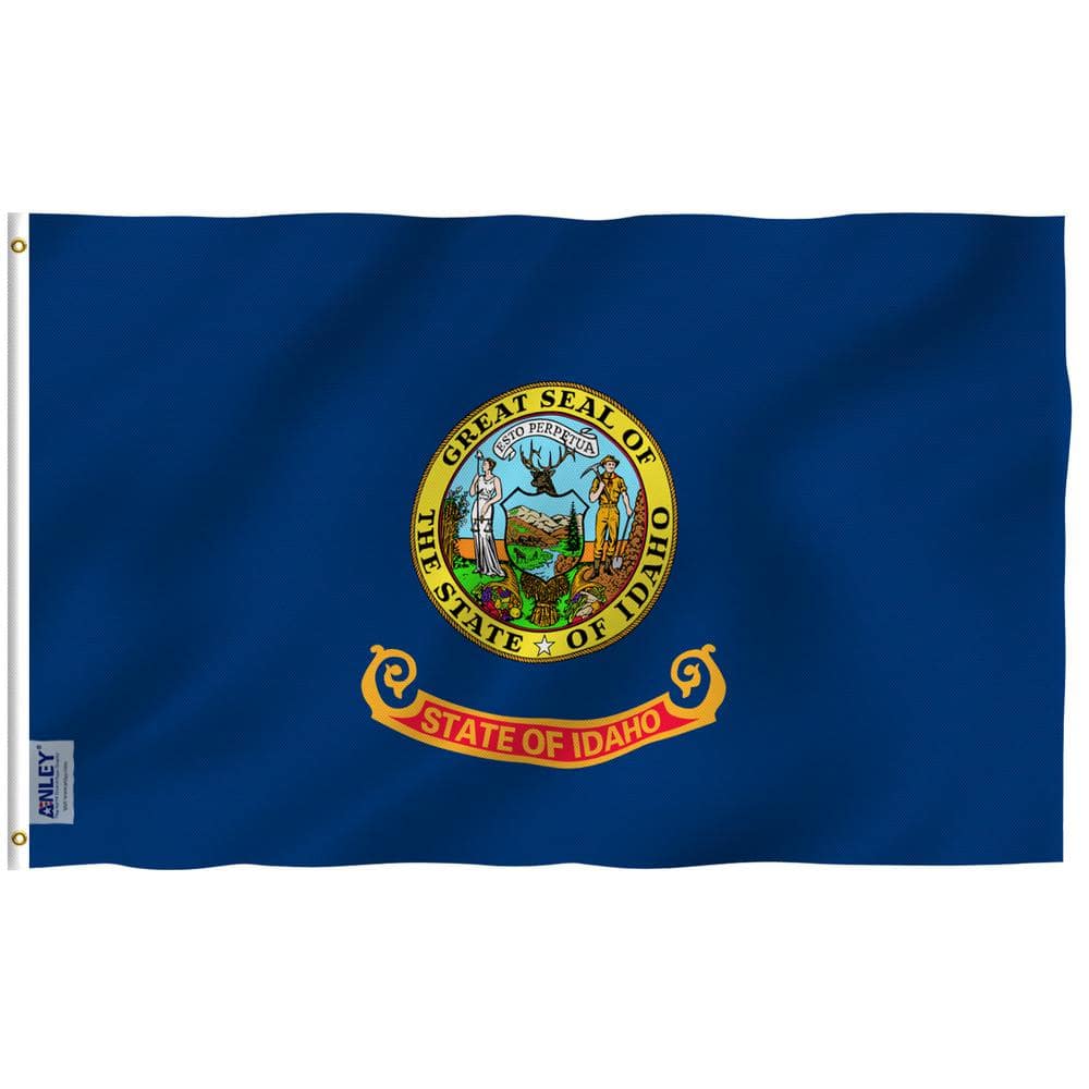 Fly Breeze 3 ft. x 5 ft. Polyester Idaho State Flag 2-Sided Flags Banners w