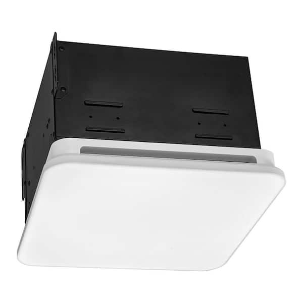 80 CFM Bathroom Exhaust Fan with LED Light 4000K Bathroom Vent, 1.5 Sones Low-Noise, Premium Motor Ceiling Fan