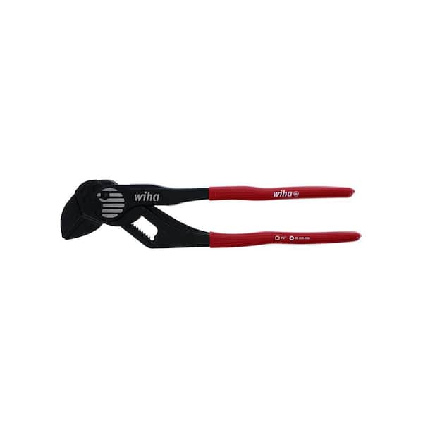 Wiha 10.25 in. Classic Grip V-Jaw Tongue and Groove Pliers