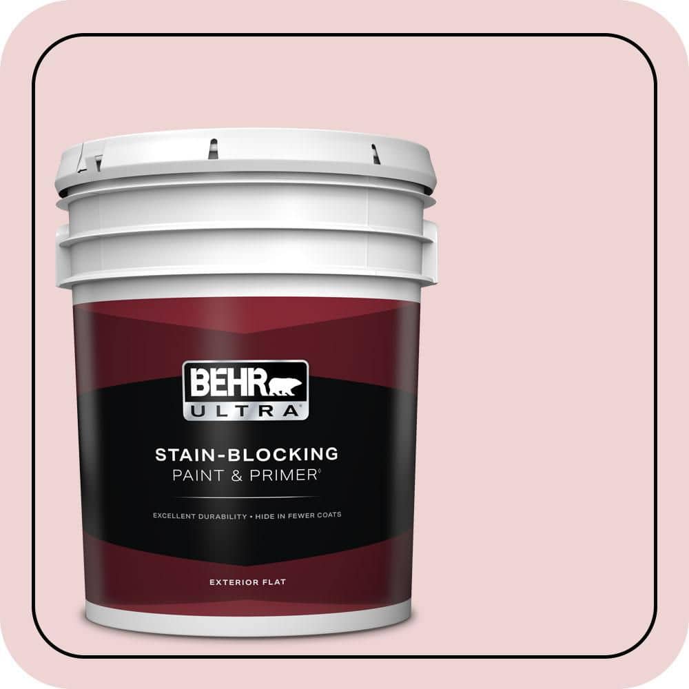 5 gal. #S140-1 Radiant Rose Flat Exterior Paint & Primer price history on PriceWatchPro