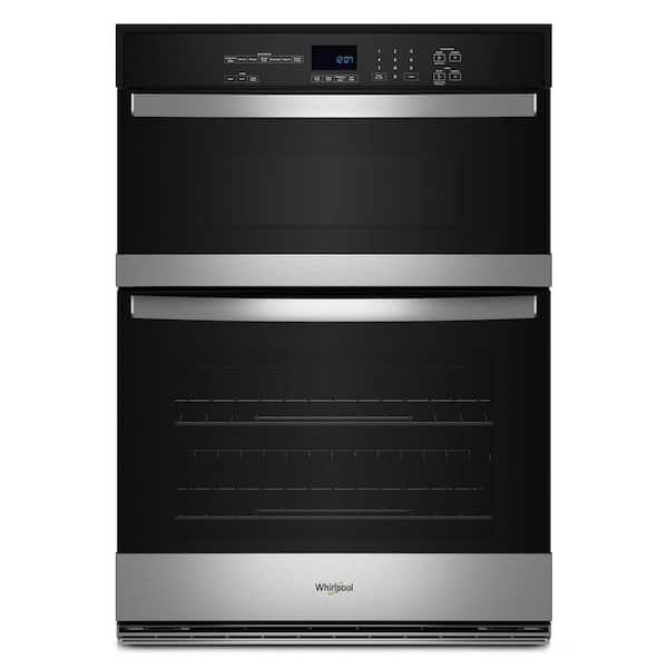 Whirlpool 30 in. Electric Wall Oven & Microwave Combo in. Stainless Steel