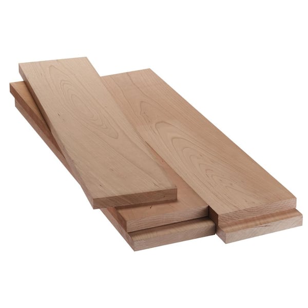 Swaner Hardwood 1 in. x 6 in. x 2 ft. FAS Cherry S4S Board (5-Pack)
