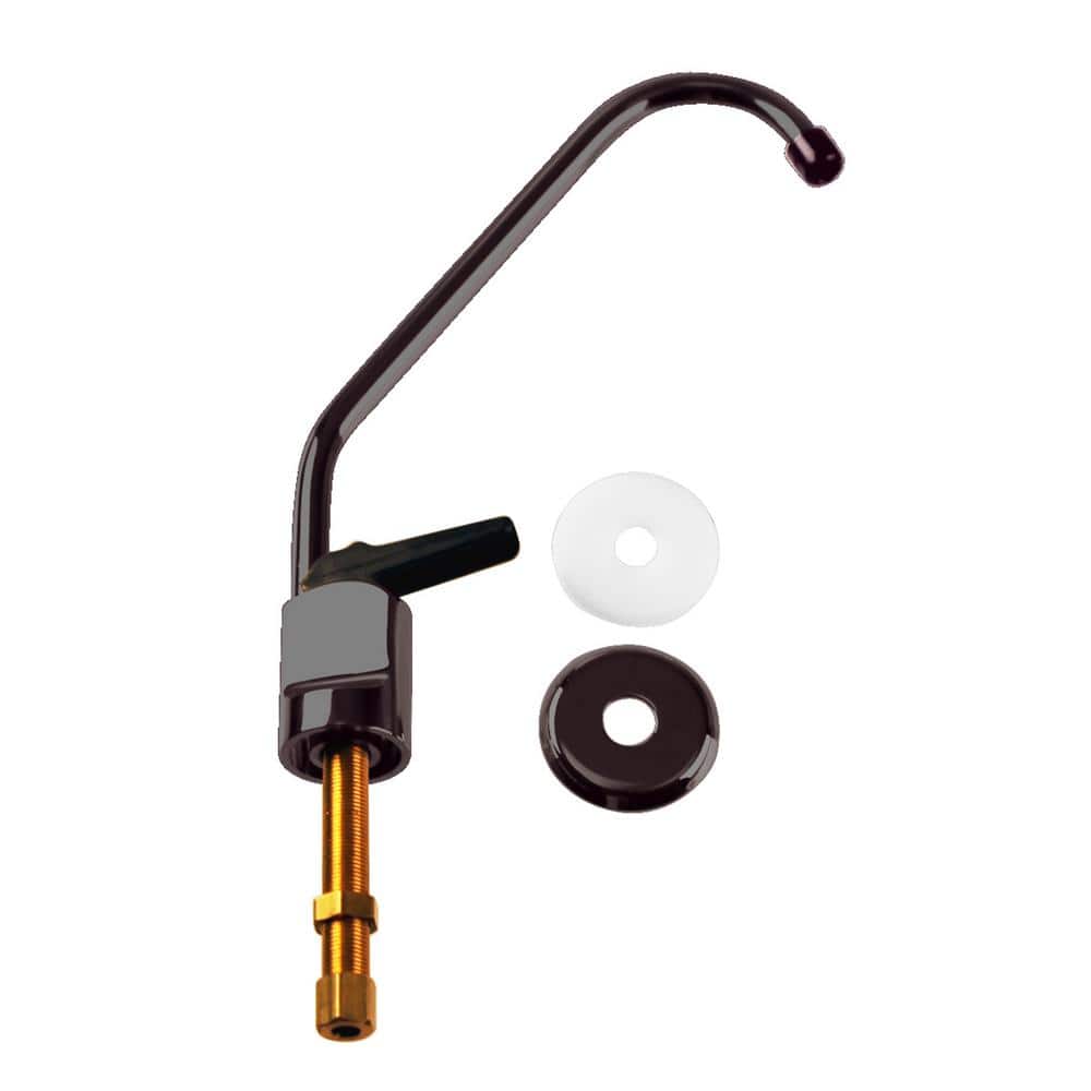Westbrass 8 in. Touch-Flo Style Pure Cold Water Dispenser Faucet, Oil Rubbed Bronze