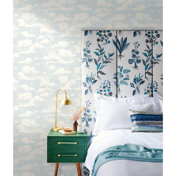 York Wallcoverings 60.75 sq. ft. Cloud Cover Wallpaper