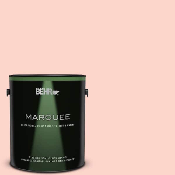 BEHR MARQUEE 1 gal. #190A-2 Coral Mantle Semi-Gloss Enamel Exterior Paint & Primer