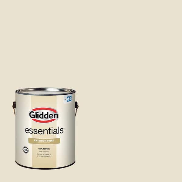 Glidden Essentials 1 gal. PPG1086-2 Brandied Pears Flat/Matte Exterior Paint