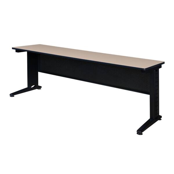 Unbranded Fusion Beige 84 in. W x 24 in. D Training Table