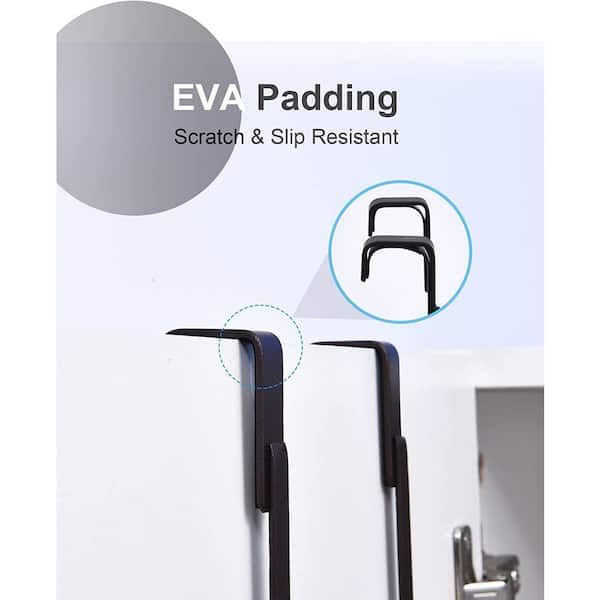 Eva Enterprise 4Pcs Adhesive Hooks, Detachable Self Adhesive Wall