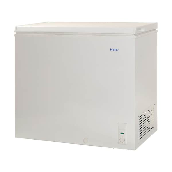 Haier 冷凍庫 ホワイト Haier 7.1 cu. ft. Chest Freezer in White HF71CM33NW - The Home Depot