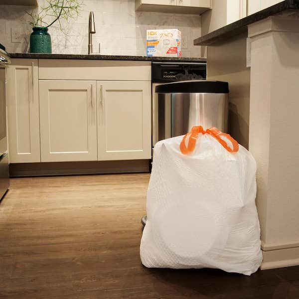 HDX FlexPro 13 Gallon Fresh Scent Tall Kitchen Trash Bag (140