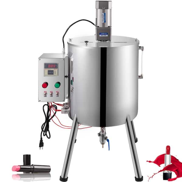 Heating Mixing Filling Machine, 30L/7.9 Gal Lipstick Filling Machine, 35W Lipstick Filler, Stirring Filling Machine