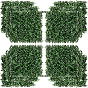 Green Grass Wall Panels, Artificial Grass Wall Decor, Greenery Backdrop Panels Wall for Outdoor, Indoor, Fence, Backyard