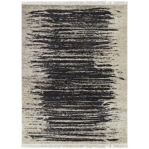 Howe Charcoal 8 ft. x 10 ft. Abstract Area Rug