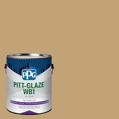 1 gal. PPG1095-5 Applesauce Cake Semi-Gloss Interior Waterborne 1-Part Epoxy Paint