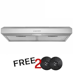 Broan BCSD124WW 24 Inch Under Cabinet Range Hood with 2-Speed/250 CFM  Blower, Rocker Switch Control, Halogen Lighting, Open Mesh Filters, Captur™  System, EZ1 System, ADA Compliant, UL Listed, and HVI-2100 Certified: White