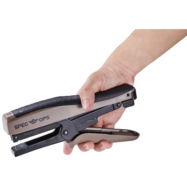 EZ Squeeze™ Spring-Powered Ergonomic Stapler, Black