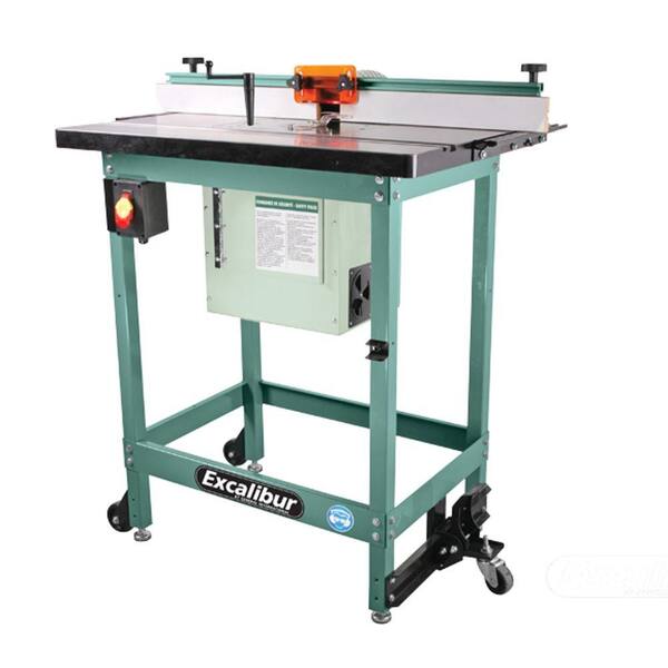 General International Excalibur Floor Router Table Kit with 2-1/4 in. Dust Collection Port