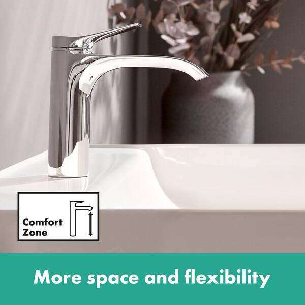 Hansgrohe Vivenis Bathroom Tap Chrome Hansgrohe Vivenis Exposed, Single ...