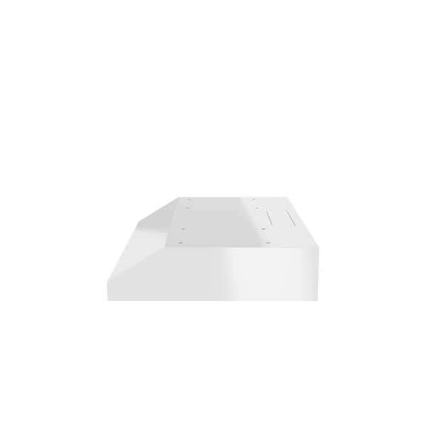 White 30-Inch Ancona Slim SDW330 Under-Cabinet Range Hood 