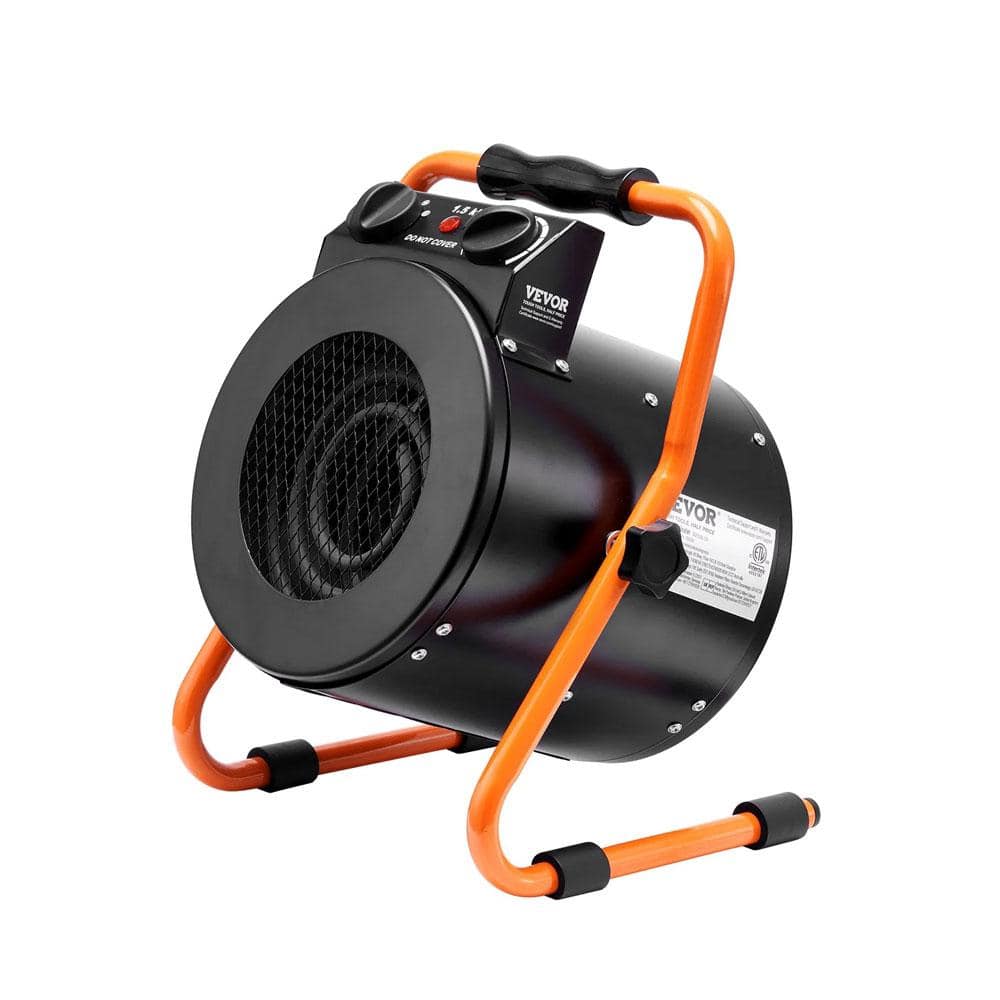 1500W Forced Air PTC Fast Heating Portable Greenhouse Heater Fan Electric F