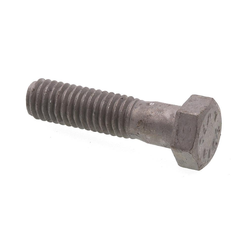 Prime-Line 3/8 in.-16 x 1-1/2 in. A307 Grade A Hot Dip Galvanized Steel Hex  Bolts (25-Pack) 9059657 The Home Depot
